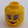 LEGO Karaoke Mermaid Head (Recessed Solid Stud) (3626)