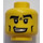 LEGO Karate Master Head (Safety Stud) (3626 / 91305)