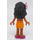 LEGO Kate mit Orange Skirt und Bikini oben Minifigur