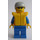 LEGO Kayaker met Lifejacket en Sunglasses minifiguur