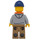 LEGO Kayaker med Oransje Redningsvest Minifigur