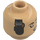 LEGO KB Minifigure Head (Recessed Solid Stud) (3274)