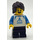 LEGO Kid med Atari logo Top Minifigur