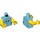 LEGO Kid mit Towel und Swim Trunks Minifig Torso (973 / 76382)