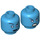 LEGO Killer Frost Minifigure Head (Recessed Solid Stud) (3626 / 37121)