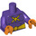 LEGO Killer Moth Minifig Torso (973 / 88585)