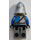 LEGO King&#039;s Knight with Blue and White Torso and Helmet Minifigure