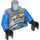 LEGO King&#039;s Leeuw Ridder met Armour Torso (973 / 76382)