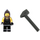 LEGO Kingdoms Calendrier de l&#039;Avent 7952-1 Subset Day 1 - Blacksmith with Hammer