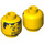 LEGO Kingdoms Joust Nobleman Head (Recessed Solid Stud) (3626 / 50003)