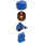 LEGO Kingsley Shacklebolt with Blue Hat and Suit Minifigure