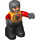 LEGO Knight avec Large Crooked Sourire / Scowl Duplo Figure