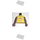 LEGO Kobe Bryant, Los Angeles Lakers Home Uniform, #8 Minifigur