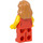 LEGO Lady in Red Minifigure