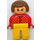 LEGO Lady mit Rot Pullover Duplo-Figur