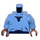 LEGO Lando Calrissian with Yellow and Bright Light Blue Cape Minifig Torso (973 / 76382)