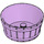 LEGO Lavender Barrel 4.5 x 4.5 with Axle Hole (64951)