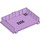 LEGO Lavendel Book Hälfte mit Hinges (65196)