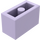 LEGO Lavendel Steen 1 x 2 met buis aan de onderzijde (3004 / 93792)