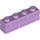 LEGO Lavender Brick 1 x 4 with Embossed Bricks (15533)