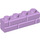 LEGO Lavendel Backstein 1 x 4 mit Embossed Bricks (15533)