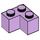 LEGO Lavendel Backstein 2 x 2 Ecke (2357)