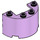 LEGO Lavender Cylinder 2 x 4 x 2 Half (24593 / 35402)