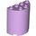 LEGO Lavender Cylinder 2 x 4 x 4 Half (6218 / 20430)