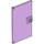 LEGO Lavendel Tür 1 x 4 x 6 mit Stud Griff (35291 / 60616)