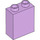 LEGO Lavender Duplo Brick 1 x 2 x 2 with Bottom Tube (15847 / 76371)