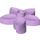 LEGO Lavendel Duplo Blume mit 5 Angular Blütenblätter (6510 / 52639)