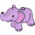 LEGO Lavender Elephant with Pink Ears (67410 / 68038)