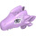 LEGO Lavendel Elves Draak Hoofd met Light Purple (24196 / 36727)