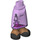 LEGO Lavande Hanche avec Medium Skirt avec Pinned En haut Purple Skirt (59794)