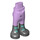 LEGO Lavender Hip with Pants with Black Boots (100947)