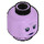 LEGO Lavender Library Ghost Minifigure Head (Recessed Solid Stud) (3626 / 24795)