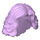 LEGO Lavendel Midden lengte Golvend Haar (23187)