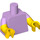 LEGO Lavande Milhouse Van Houten Minifig Torse (973 / 16360)