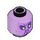 LEGO Lavender Myconid Minifigure Head (Safety Stud) (3274 / 107329)