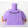 LEGO Lavendel Oscar Martinez Minifigur Overkropp (973 / 76382)