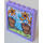 LEGO Lavender Panel 1 x 6 x 5 with flowers in pots Sticker (59349)