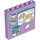 LEGO Lavender Panel 1 x 6 x 5 with Goat Diagram (59349 / 105936)