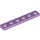 LEGO Lavendel Plaat 1 x 6 (3666)