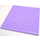 LEGO Lavendel Platte 16 x 16 mit Rippen an der Unterseite (91405)