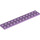 LEGO Lavendel Plaat 2 x 12 (2445)