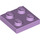 LEGO Lavender Plate 2 x 2 (3022 / 94148)