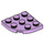 LEGO Lavendel Platte 3 x 3 Runden Ecke (30357)