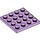 LEGO Lavender Plate 4 x 4 (3031)