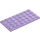 LEGO Lavender Plate 4 x 8 (3035)