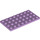 LEGO Lavender Plate 4 x 8 (3035)